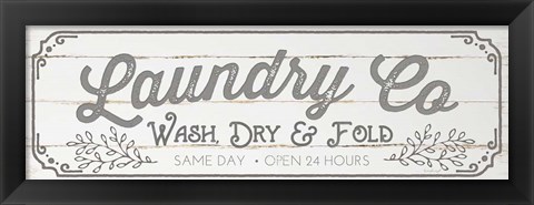 Framed Laundry Co - Gray Print