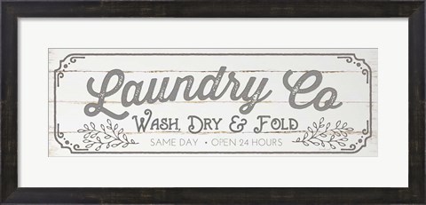 Framed Laundry Co - Gray Print
