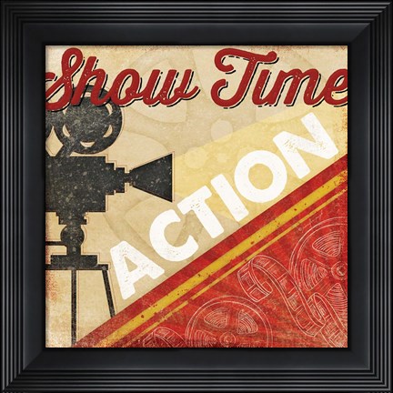 Framed Show Time Print