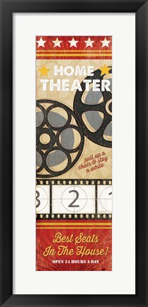 Framed Home Theater Print