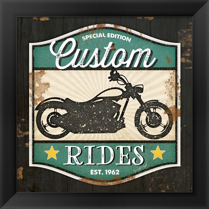 Framed Custom Rides Print