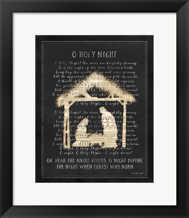 Framed O Holy Night I Print