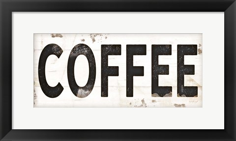 Framed Coffee Print