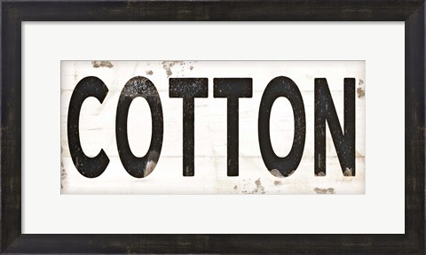 Framed Cotton Print