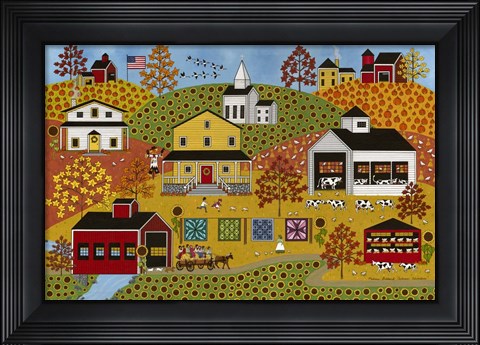 Framed Autumn Adventure Print