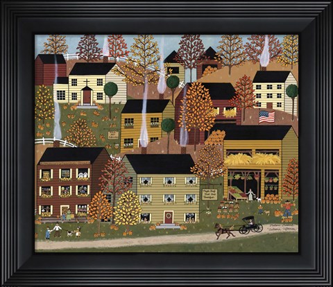 Framed Autumn Afternoon Print