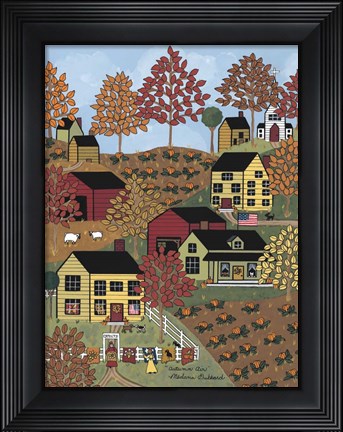 Framed Autumn Air Print