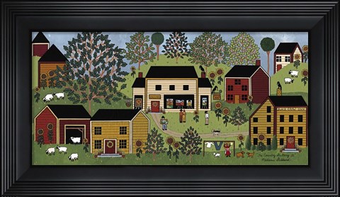 Framed Country Gallery Print