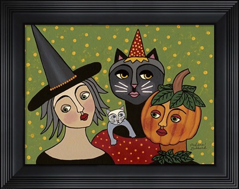 Framed Fall Friends Print