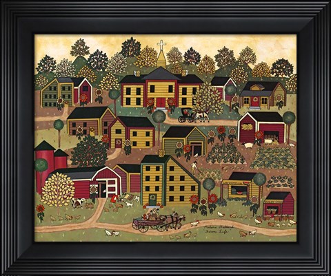 Framed Farm Life Print