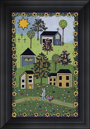 Framed Happy Easter Print