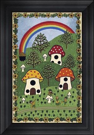 Framed Happy St Pattys Print