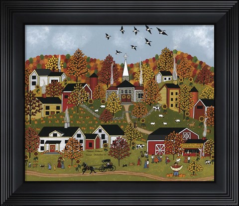 Framed Harvest Celebration Ll Print