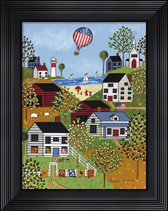 Framed Independence Day Print