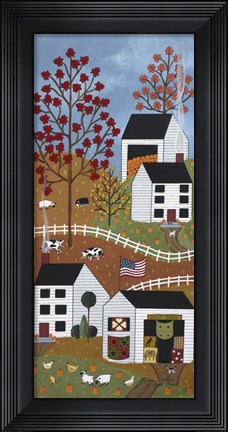 Framed Black Sheep Print