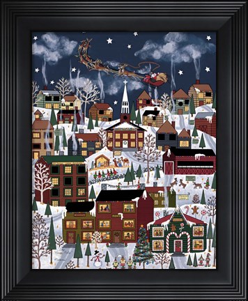 Framed North Pole 3 Print