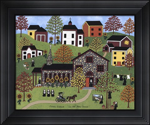 Framed Old Stone Convent Print
