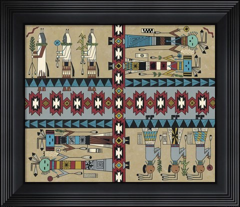 Framed Canyon Dancers Print