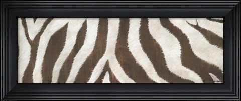 Framed Different Stripes Print