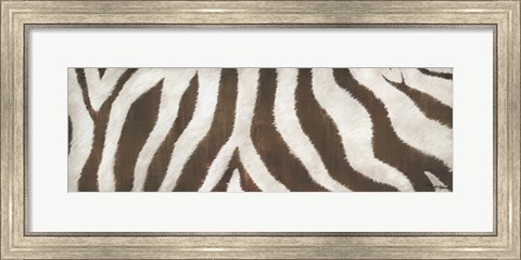 Framed Different Stripes Print