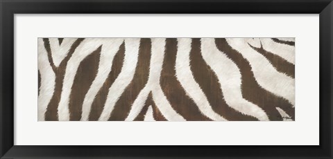 Framed Different Stripes Print