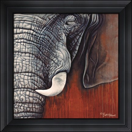 Framed Revering Tembo Print
