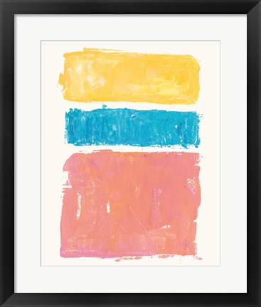 Framed Vacation II Print