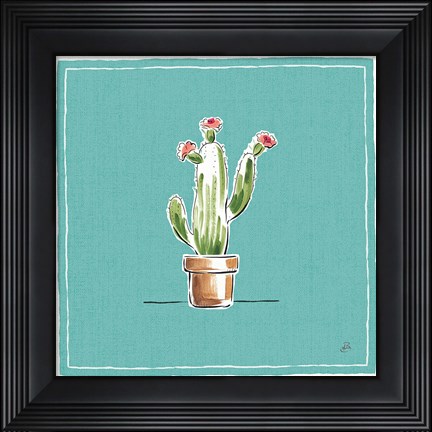Framed Desert Bloom VIII Print