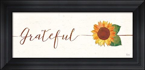Framed Underlined Fall IV Print