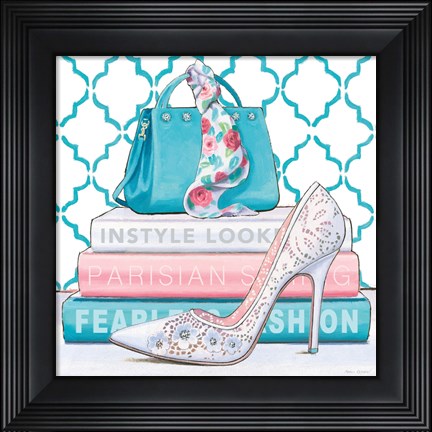 Framed Fearless Fashion III Print