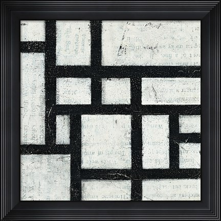 Framed Labyrinth III Print