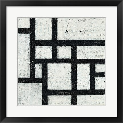 Framed Labyrinth III Print