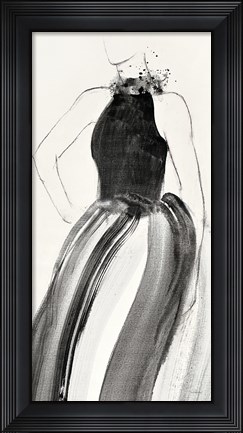 Framed Fashionista II Print