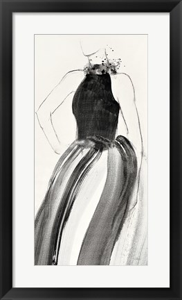 Framed Fashionista II Print