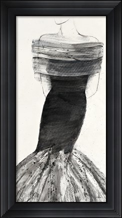 Framed Fashionista IV Print