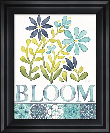 Framed Garden Getaway Inspiration II Print