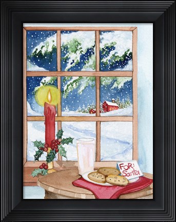 Framed Night Before Christmas IV Print