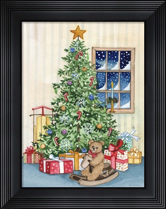 Framed Night Before Christmas III Print