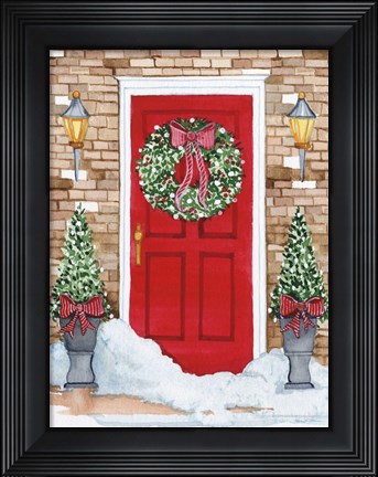 Framed Night Before Christmas I Print