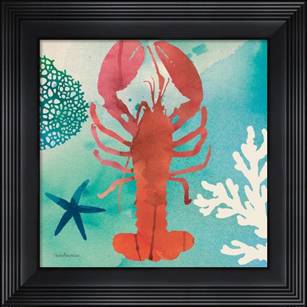 Framed Under the Sea IV Print