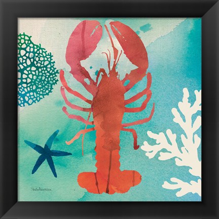 Framed Under the Sea IV Print