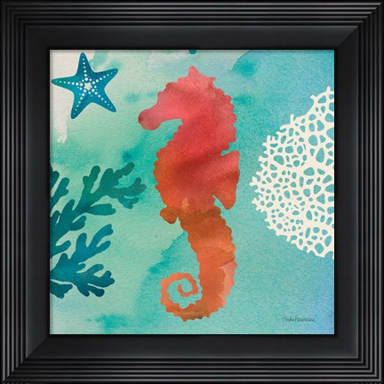 Framed Under the Sea I Print