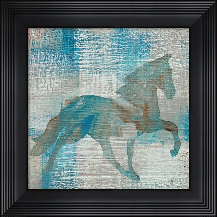 Framed Cheval II Print