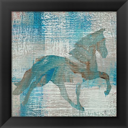 Framed Cheval II Print