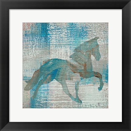 Framed Cheval II Print