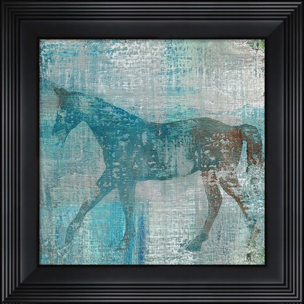 Framed Cheval I Print