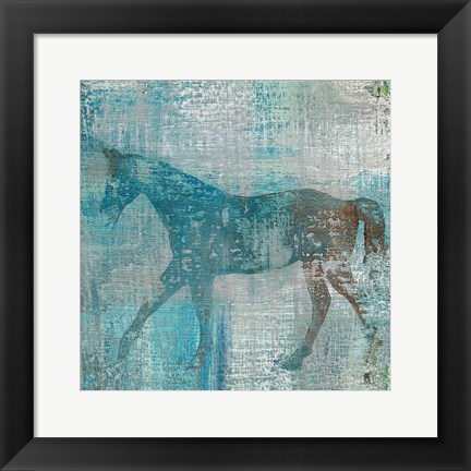 Framed Cheval I Print