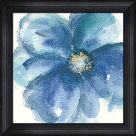 Framed Indigo Mint III Print