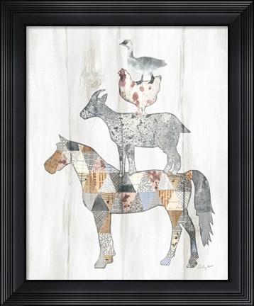 Framed Farm Family II Print