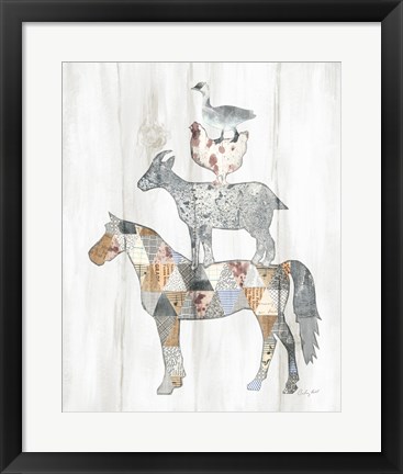 Framed Farm Family II Print
